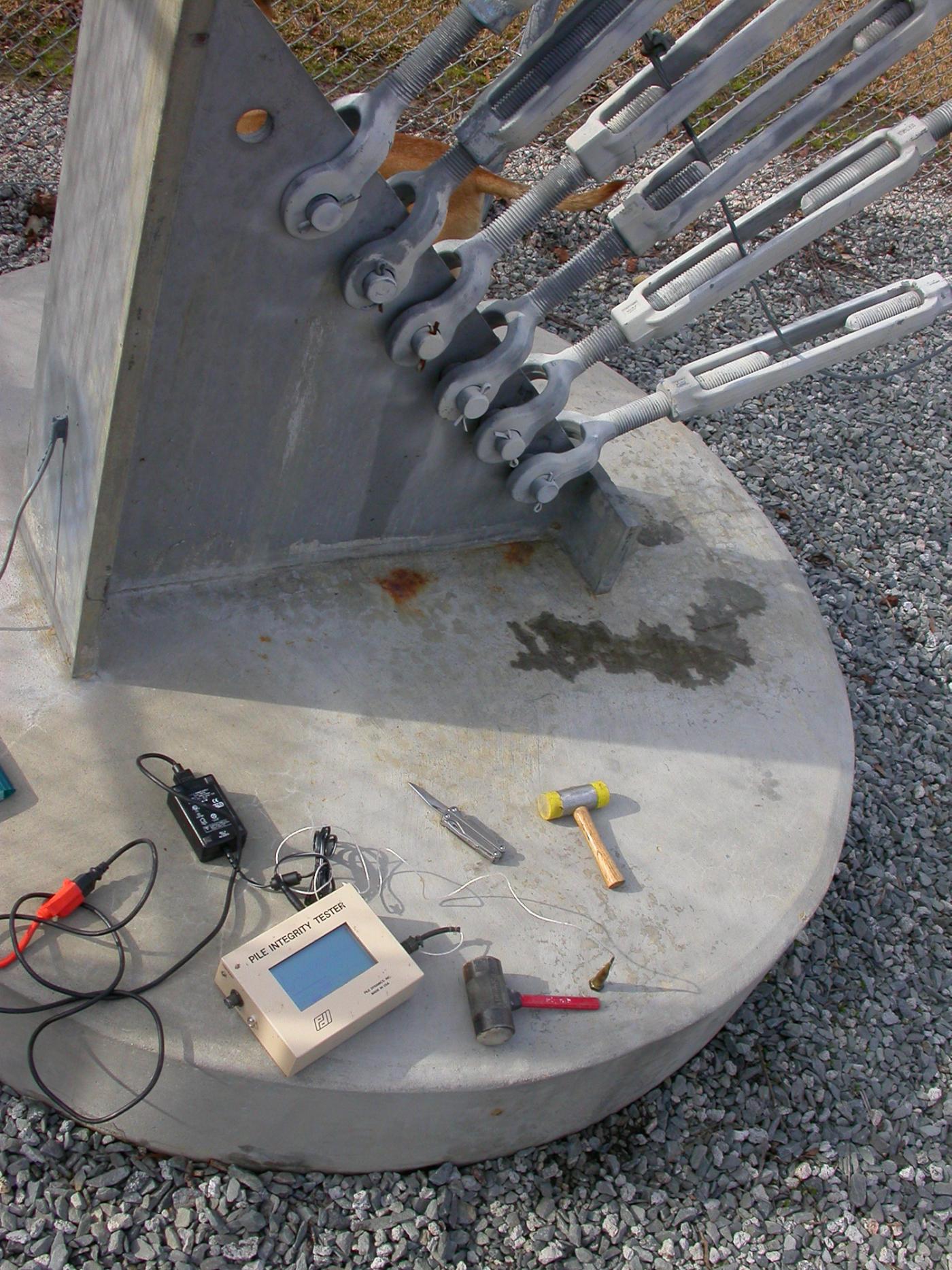 Concrete Xray Finding USTs